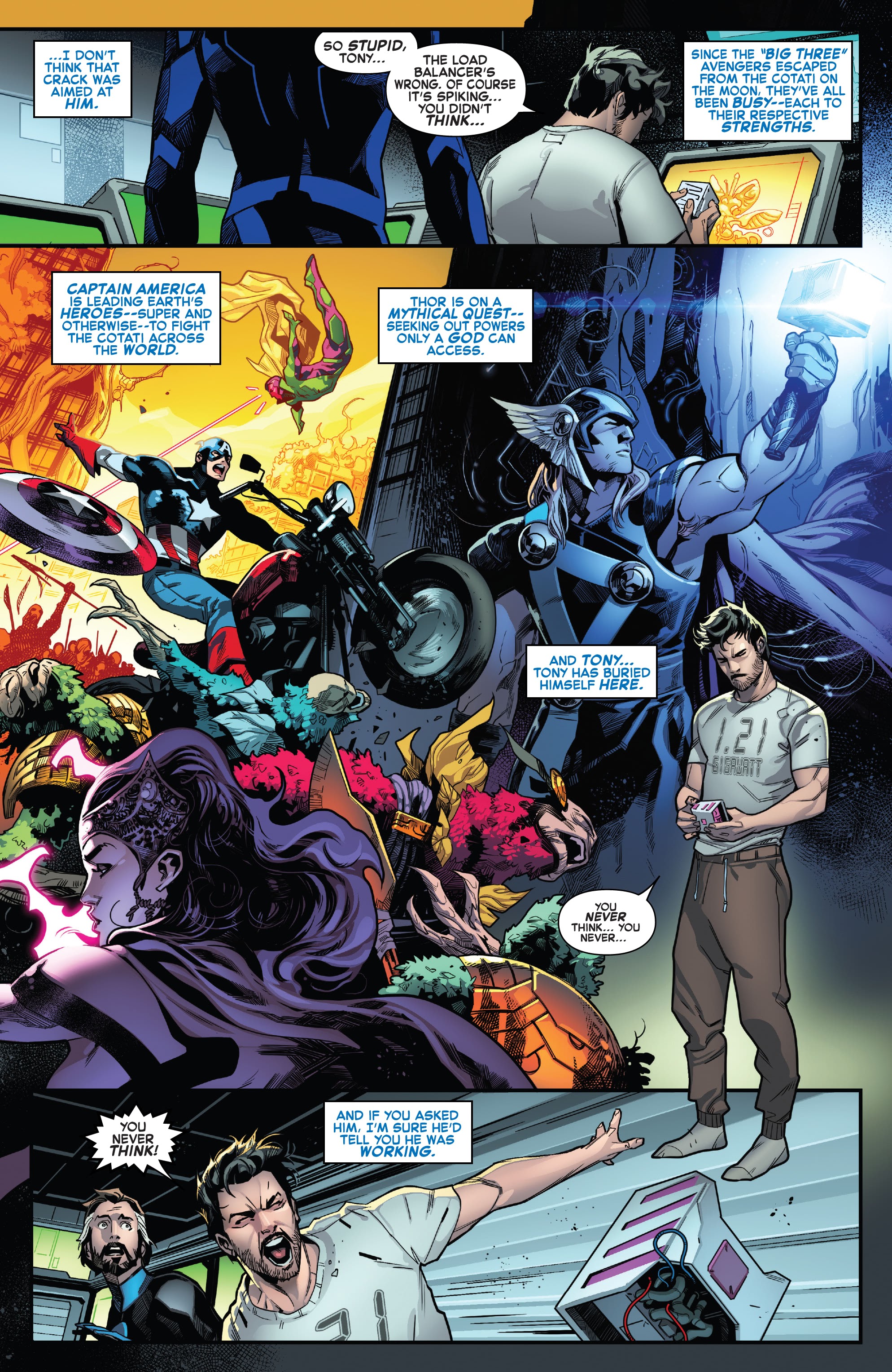 Read online Empyre comic -  Issue #3 - 7