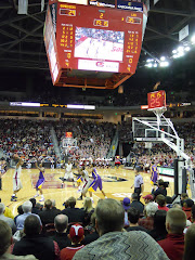 Rob gets to attend a USC Basketball game!