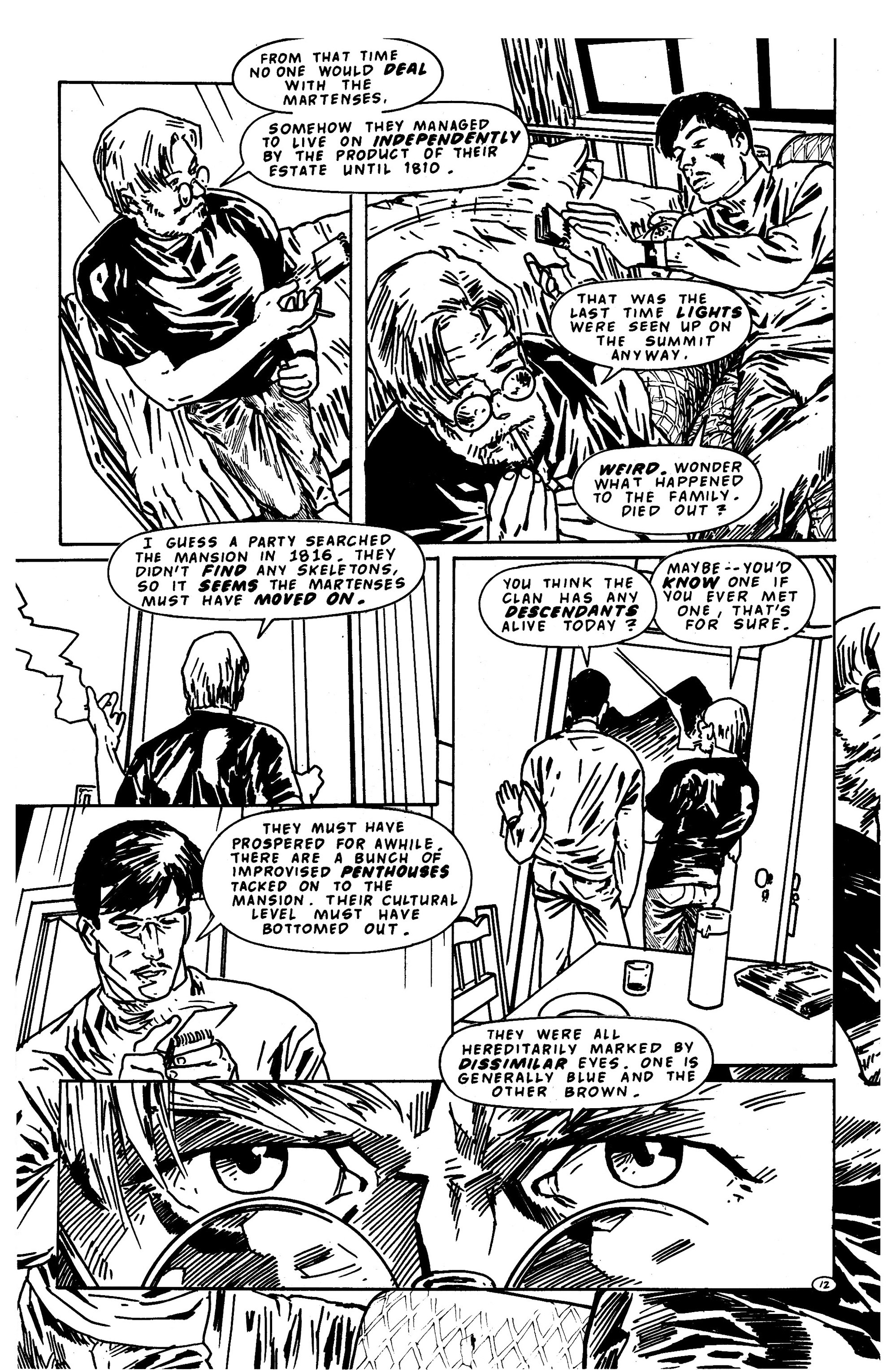 Read online Worlds of H.P. Lovecraft comic -  Issue # Issue The Lurking Fear - 14