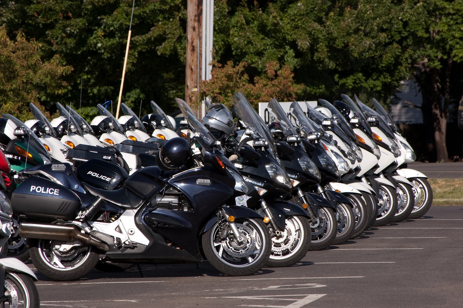 2011 Honda police motorcycles