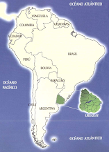 Uruguay Map