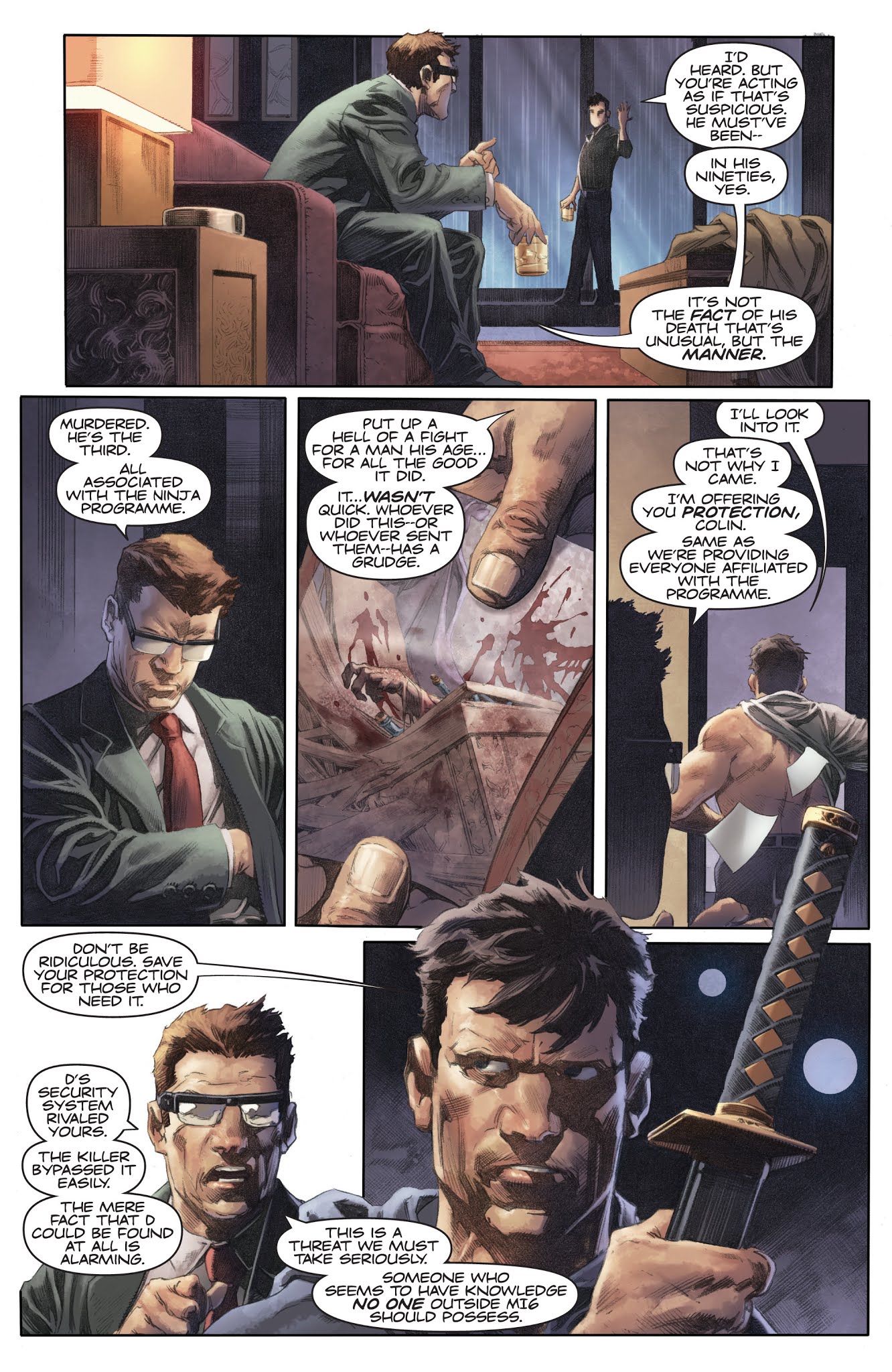 Read online Ninja-K comic -  Issue # _TPB 1 (Part 1) - 35