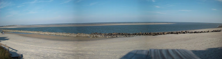 low tide on East Beach