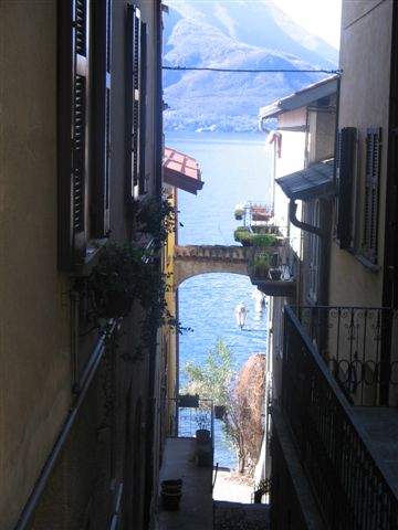 On the left the apartment 's window