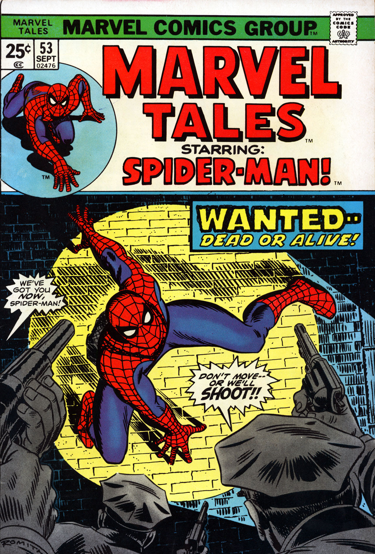 Read online Marvel Tales (1964) comic -  Issue #53 - 1