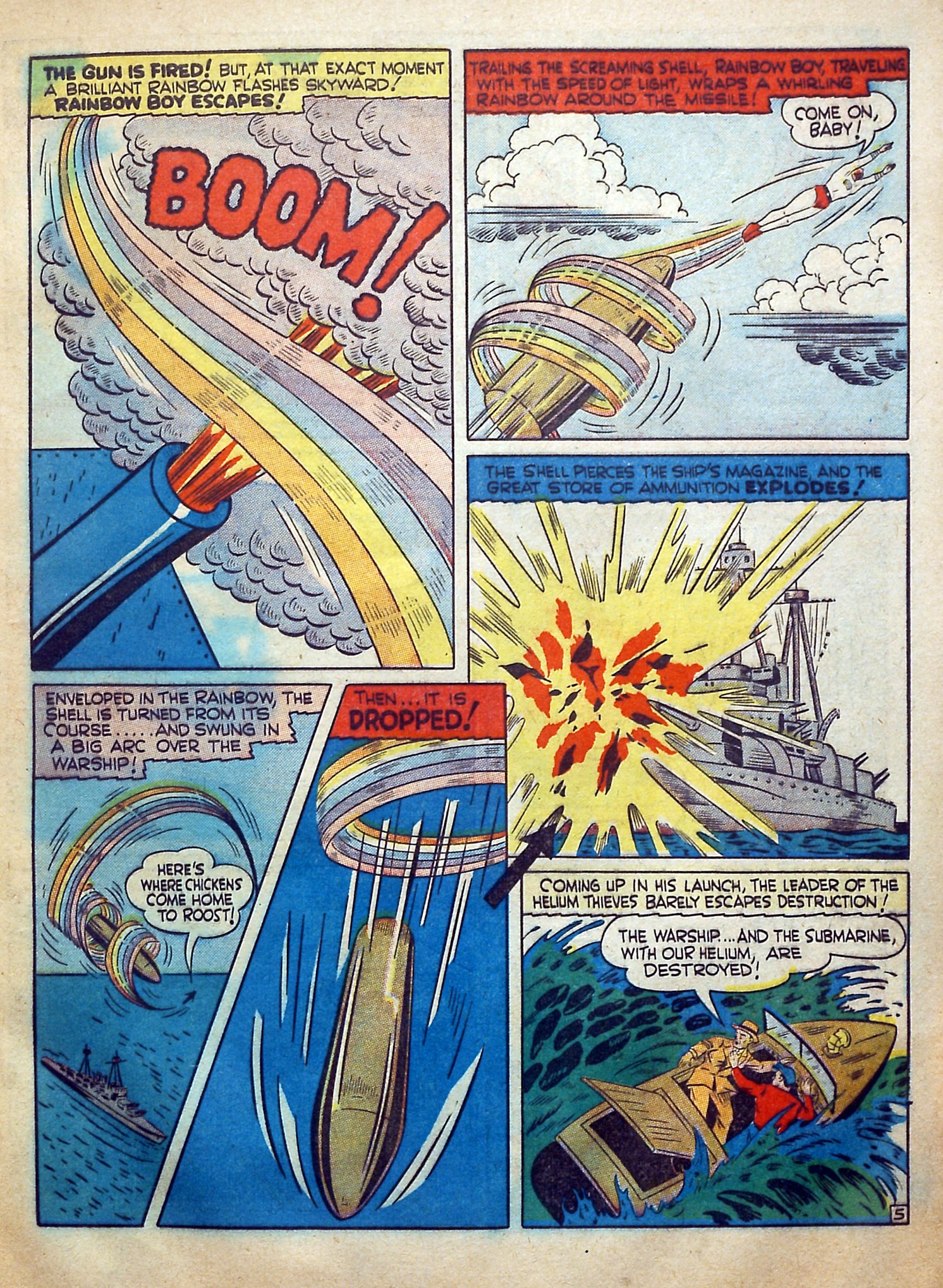 Read online Reg'lar Fellers Heroic Comics comic -  Issue #14 - 17