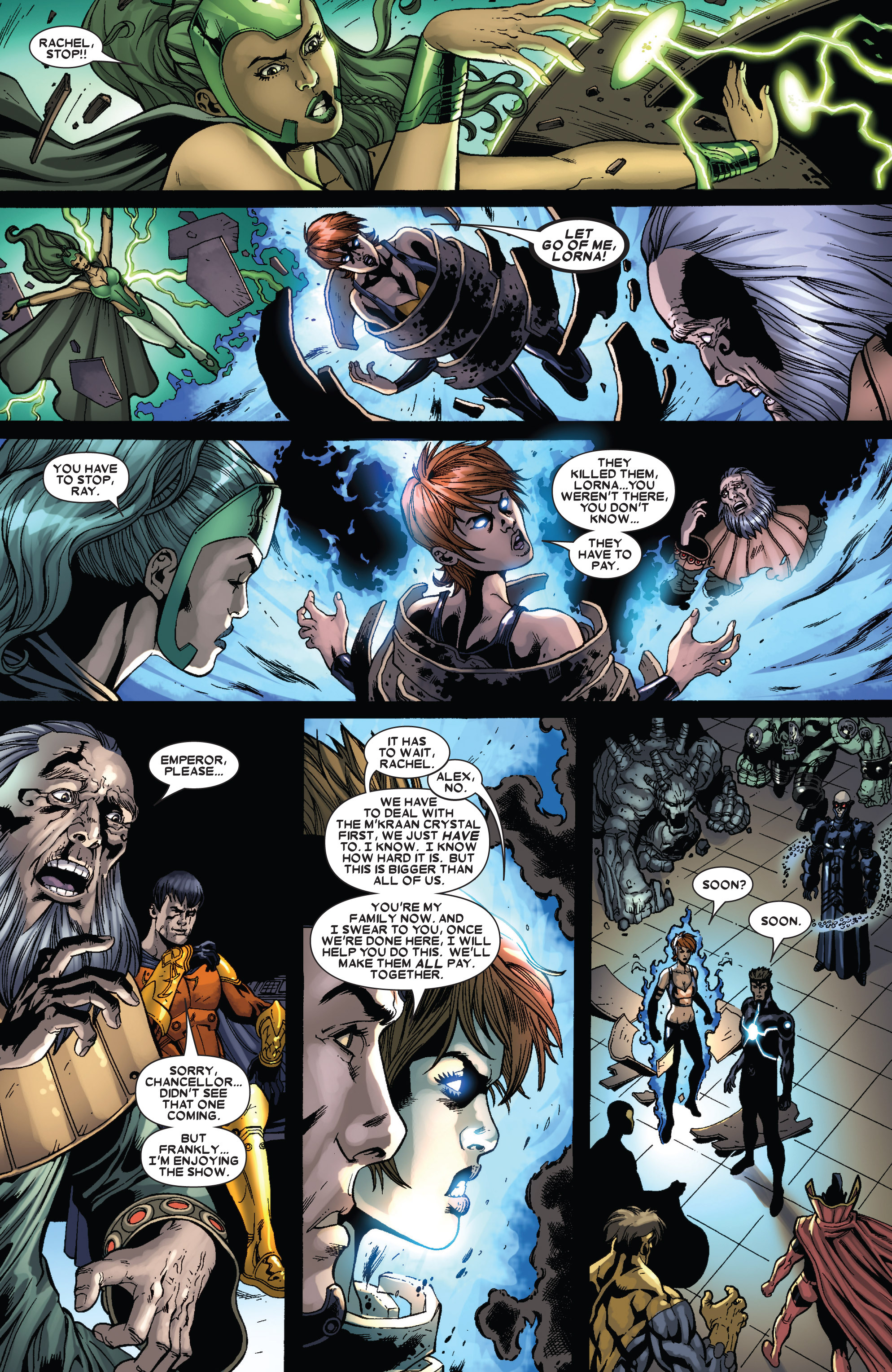 Read online X-Men: Emperor Vulcan comic -  Issue #3 - 19