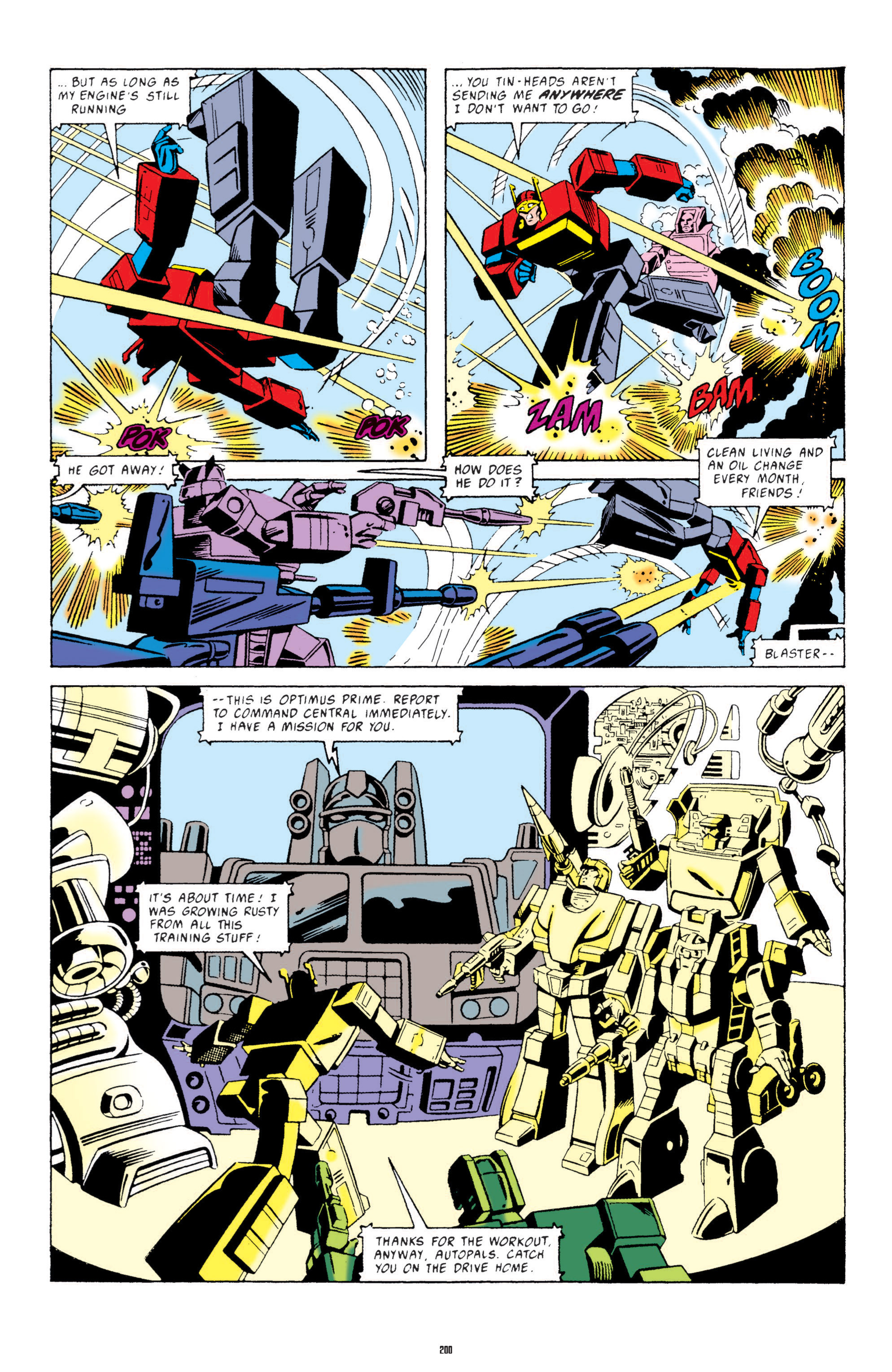 Read online The Transformers Classics comic -  Issue # TPB 4 - 201