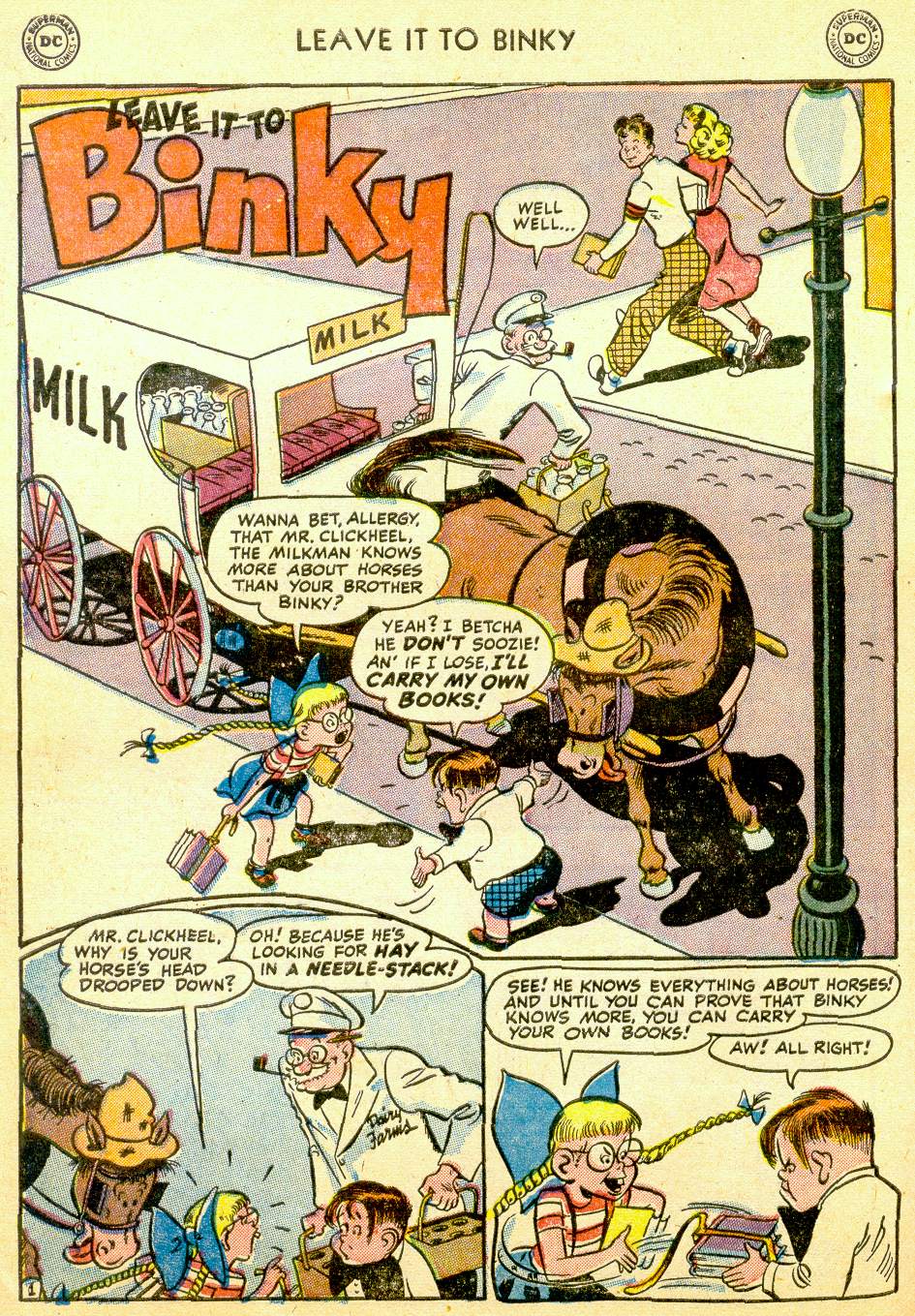 Read online Leave it to Binky comic -  Issue #32 - 34