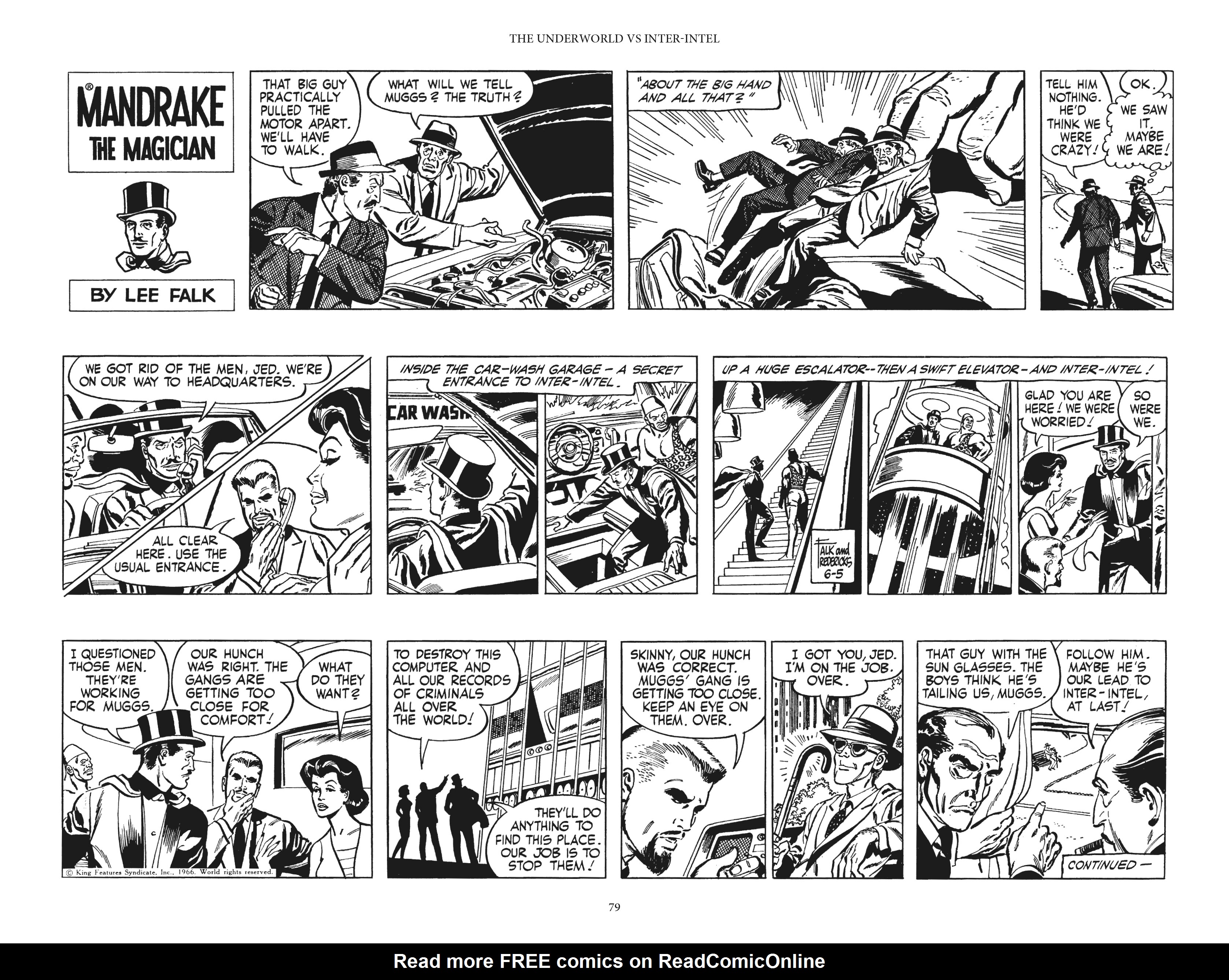 Read online Mandrake the Magician: The Fred Fredricks Sundays comic -  Issue # TPB (Part 1) - 80