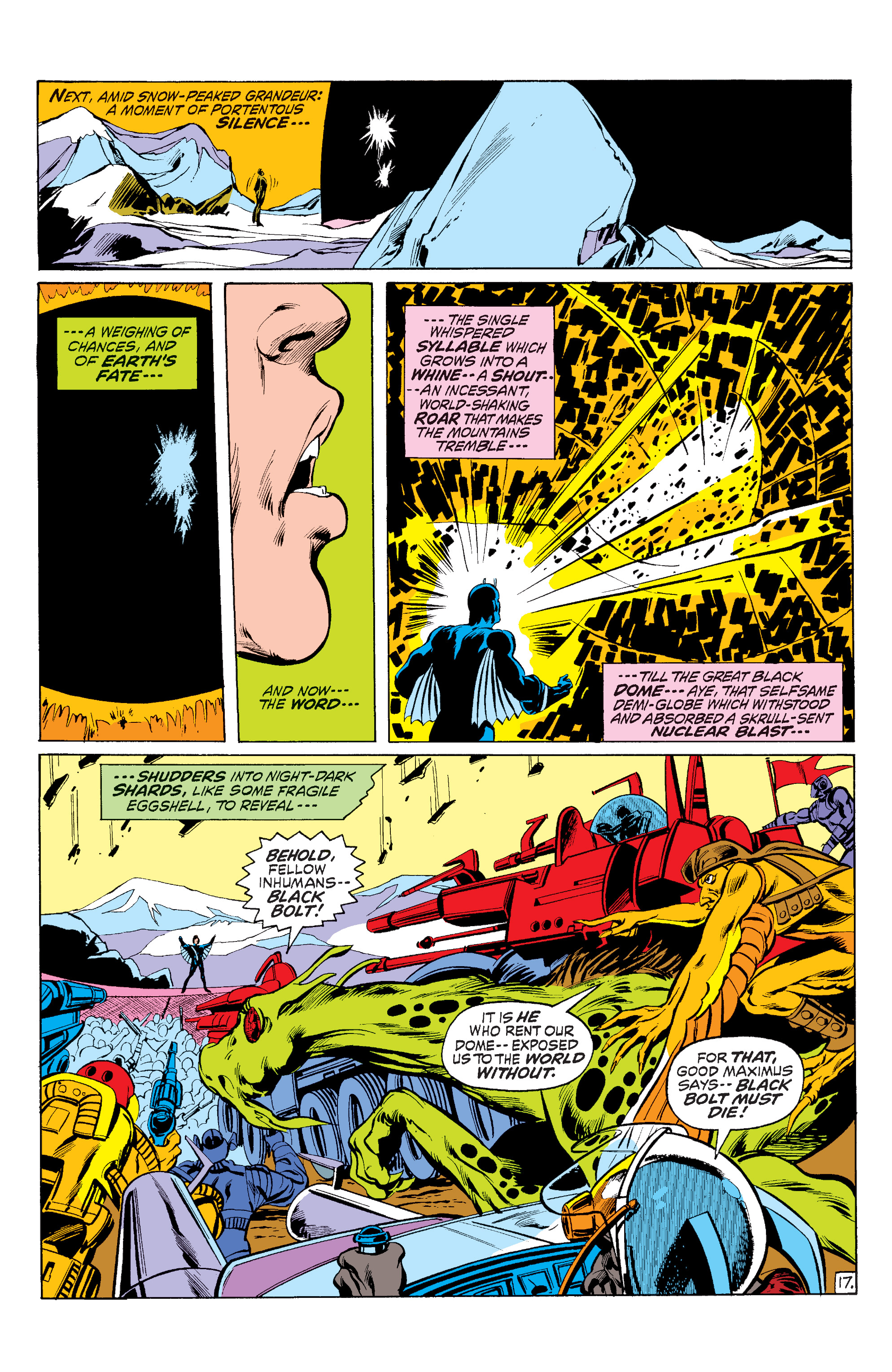 Read online Marvel Masterworks: The Inhumans comic -  Issue # TPB 1 (Part 3) - 12