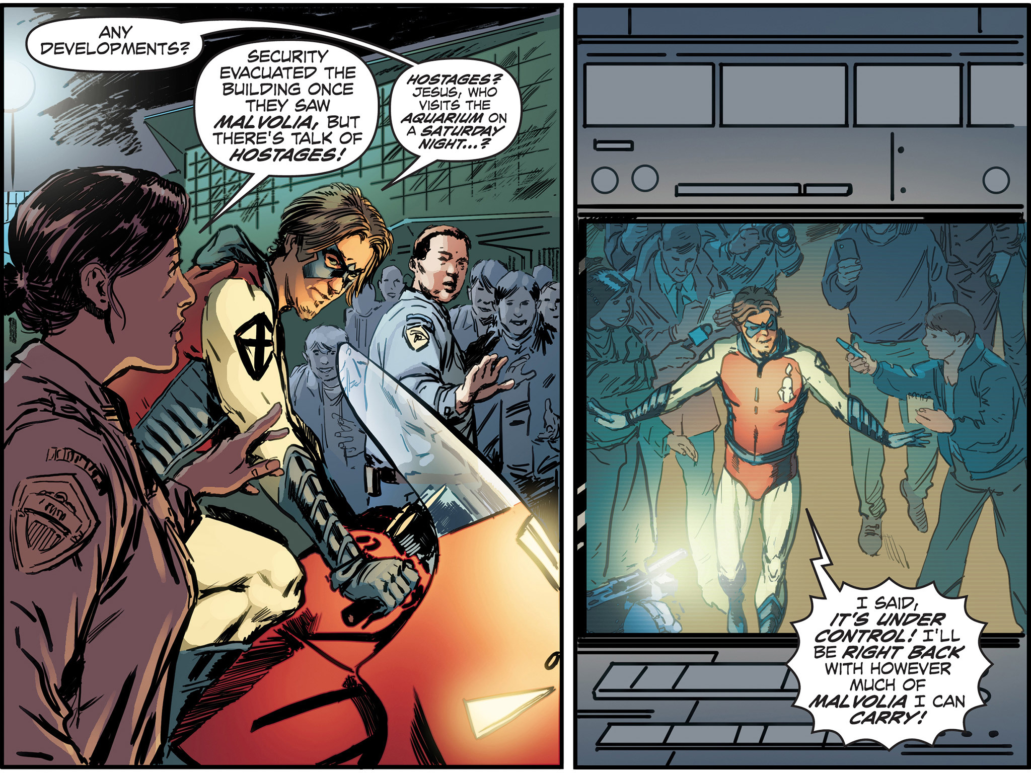 Read online Insufferable (2012) comic -  Issue #2 - 49