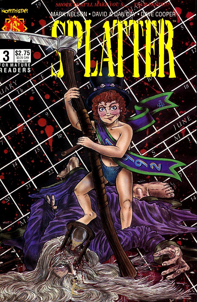 Read online Splatter comic -  Issue #3 - 1