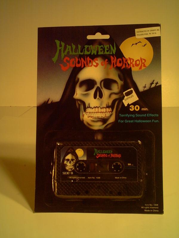 HALLOWEEN COLLECTIBLES 16 18 D. SOUND EFFECTS CASSETTES