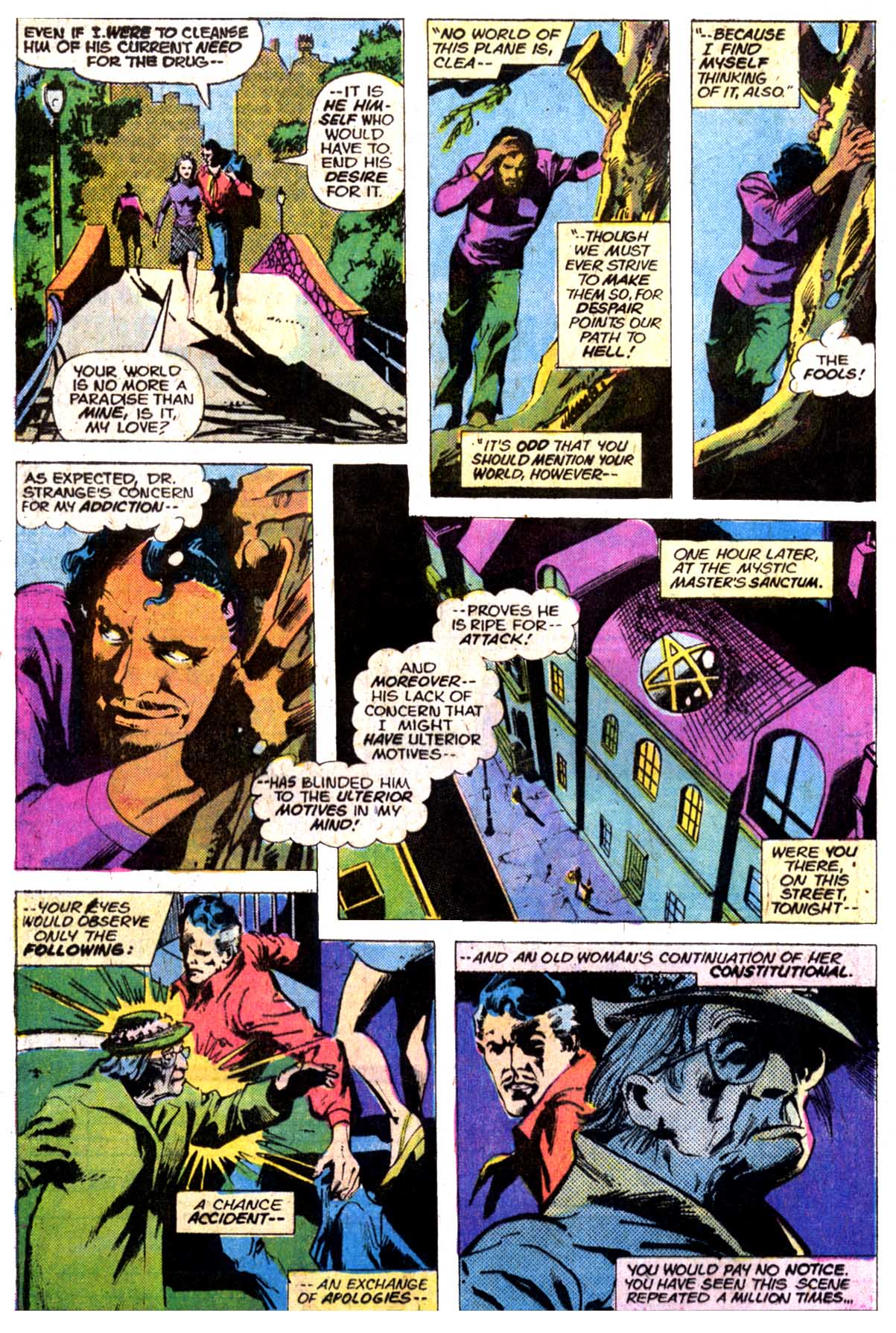 Read online Doctor Strange (1974) comic -  Issue #6 - 7