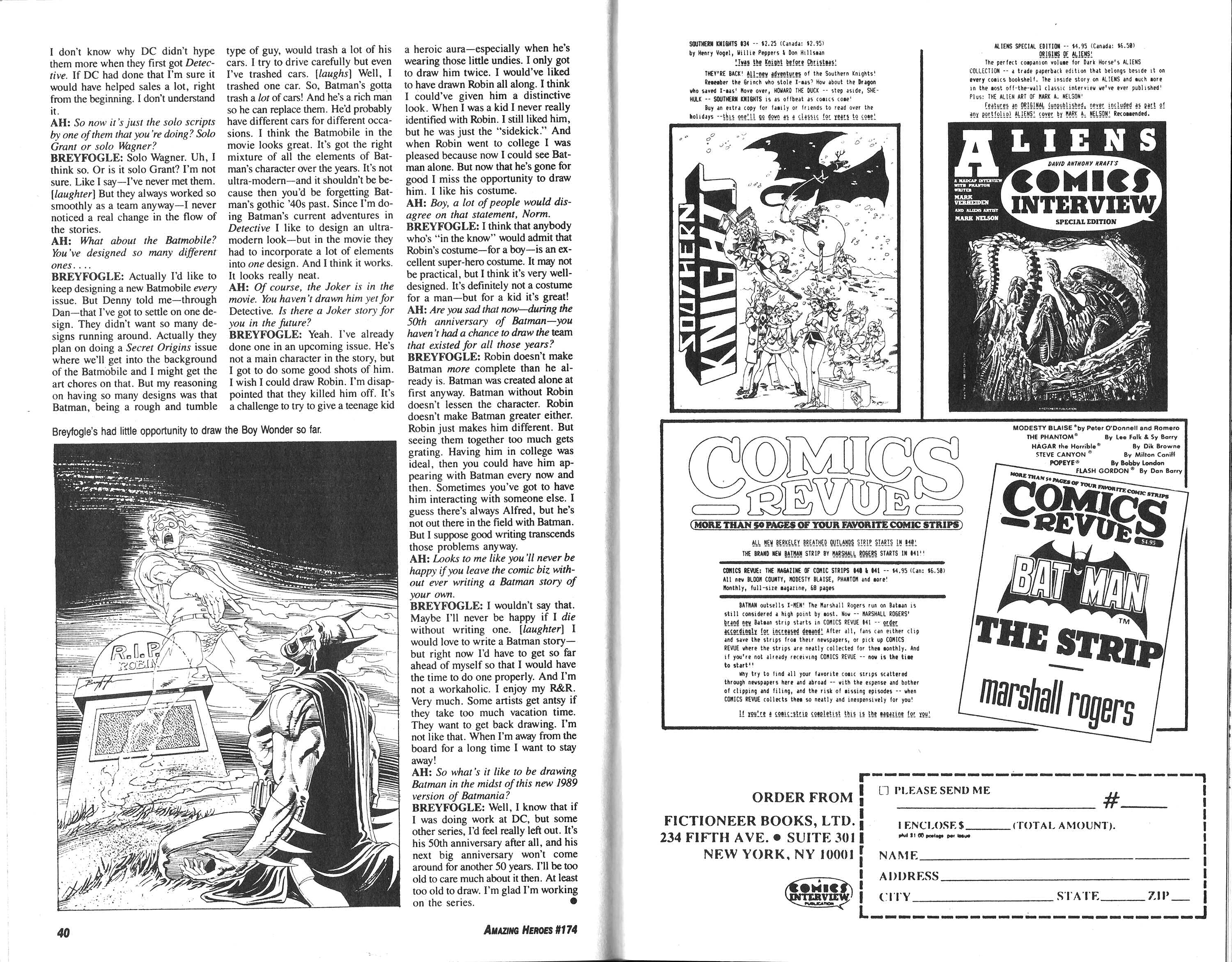 Read online Amazing Heroes comic -  Issue #174 - 21