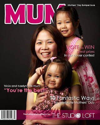 the mummy, the photographer & the wife: Mother's Day Magazine Cover Contest