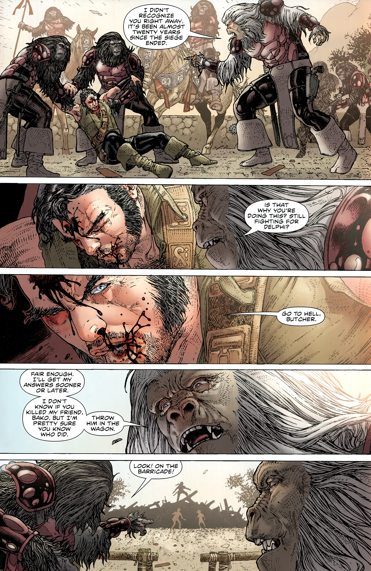 Read online Planet of the Apes (2011) comic -  Issue #4 - 21