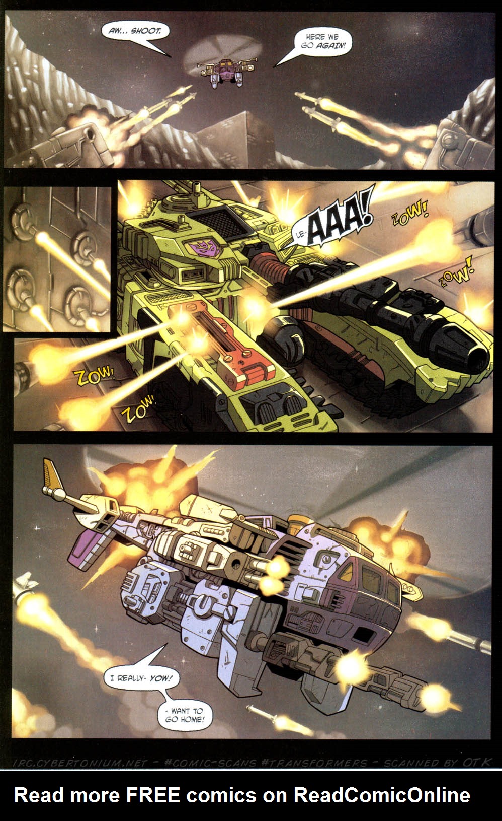 Read online Transformers Armada comic -  Issue #11 - 12