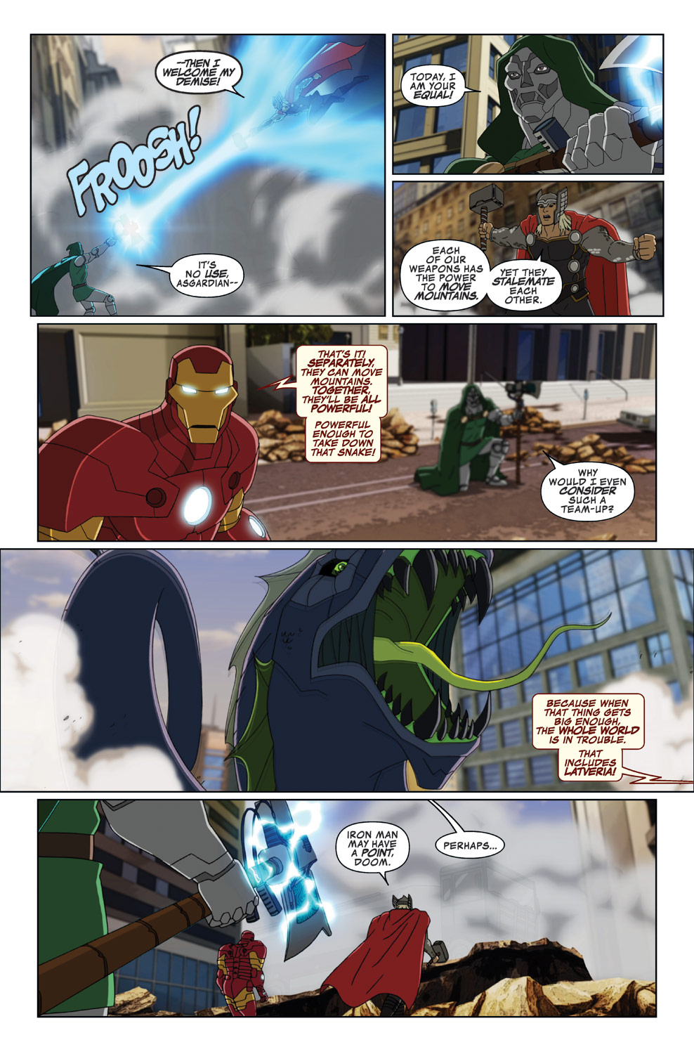 Read online Marvel Universe Avengers Assemble comic -  Issue #4 - 13