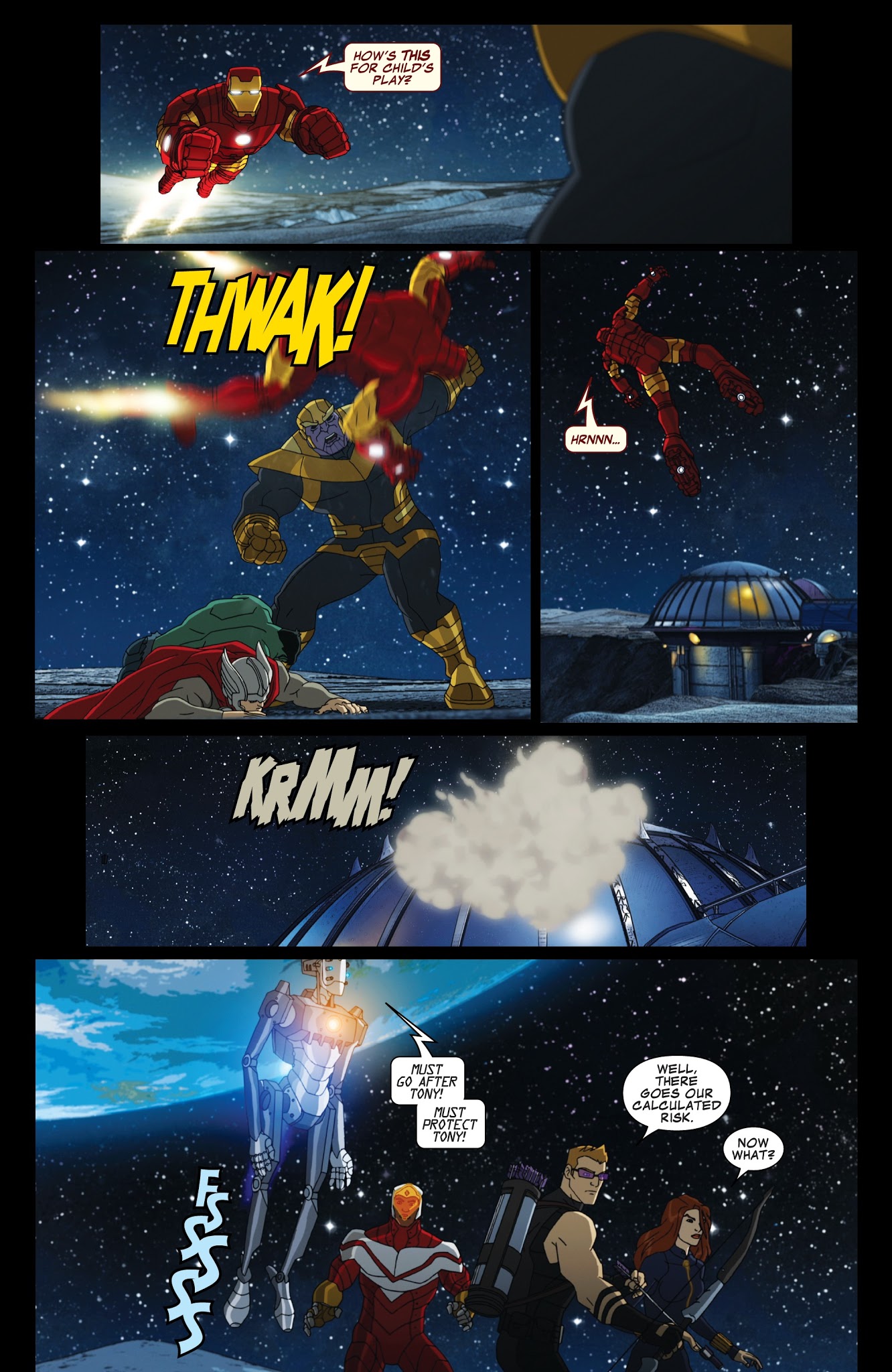 Read online Avengers vs. Thanos (2018) comic -  Issue # TPB - 33