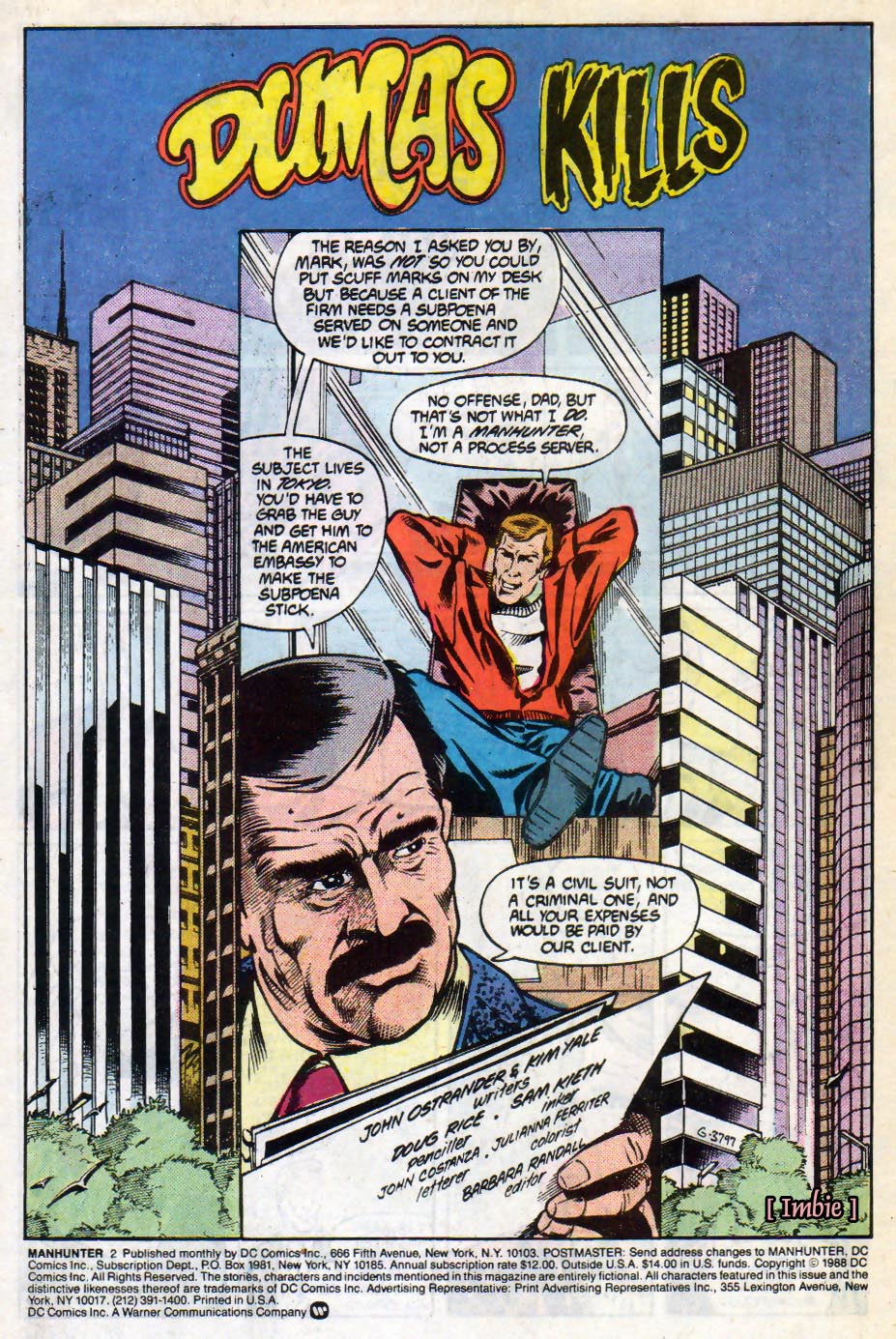 Manhunter (1988) Issue #2 #2 - English 2