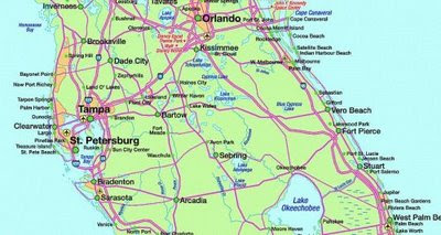 florida map road maps