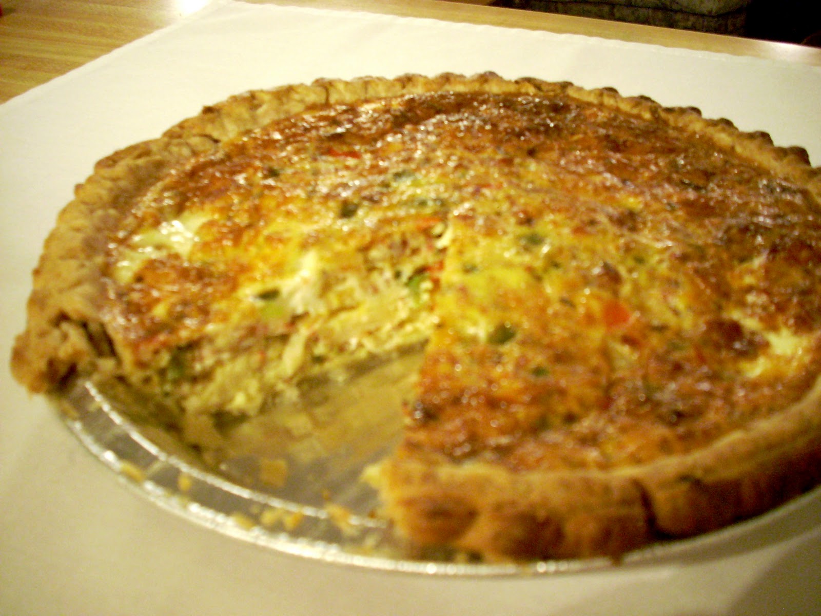 Texas Toast & Artichokes Southwest Quiche Lorraine