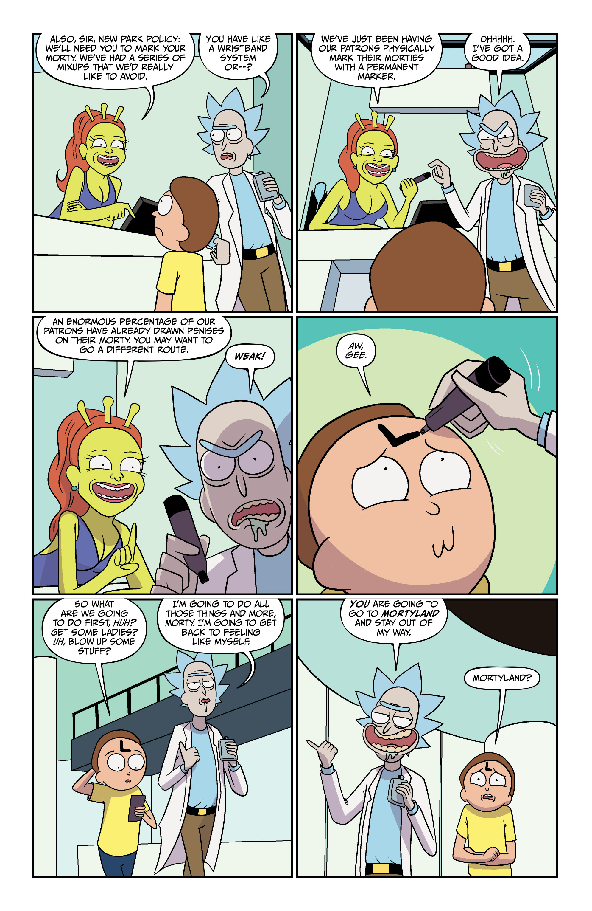 Read online Rick and Morty comic -  Issue #46 - 9