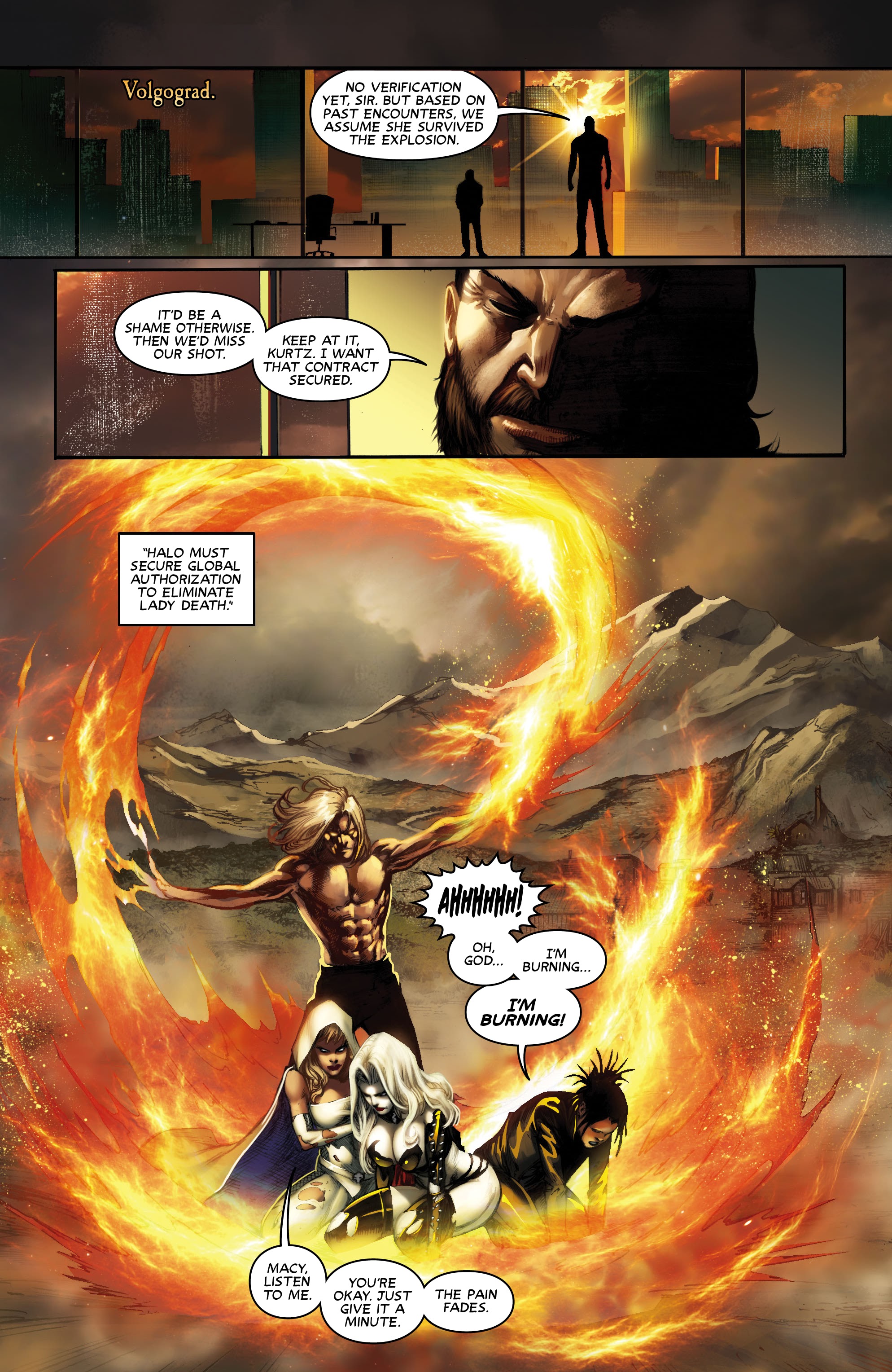 Read online Lady Death: Blasphemy Anthem comic -  Issue # Full - 9