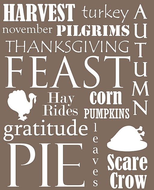 Keep Home Simple: Free Thanksgiving Printables!