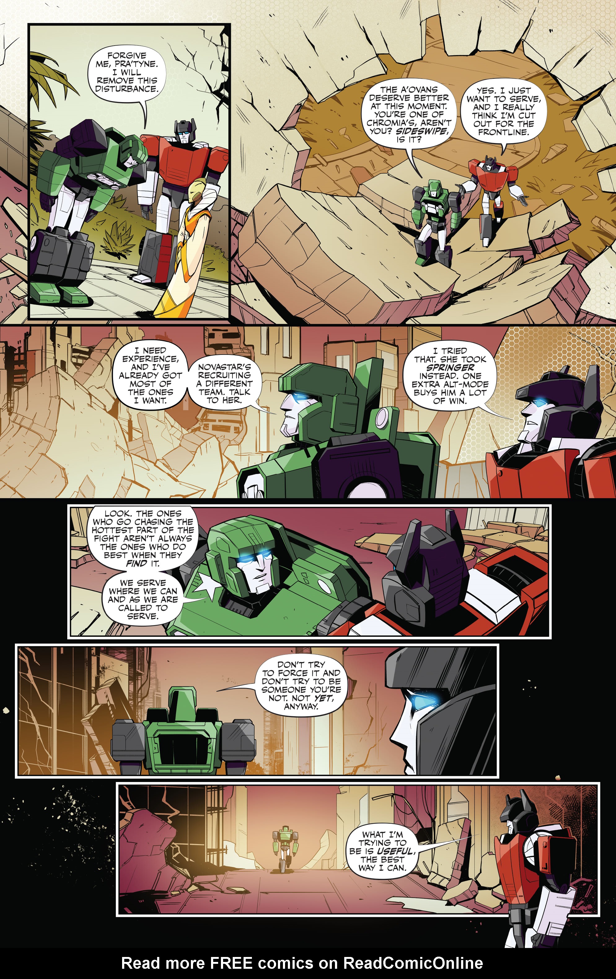 Read online Transformers (2019) comic -  Issue #20 - 8