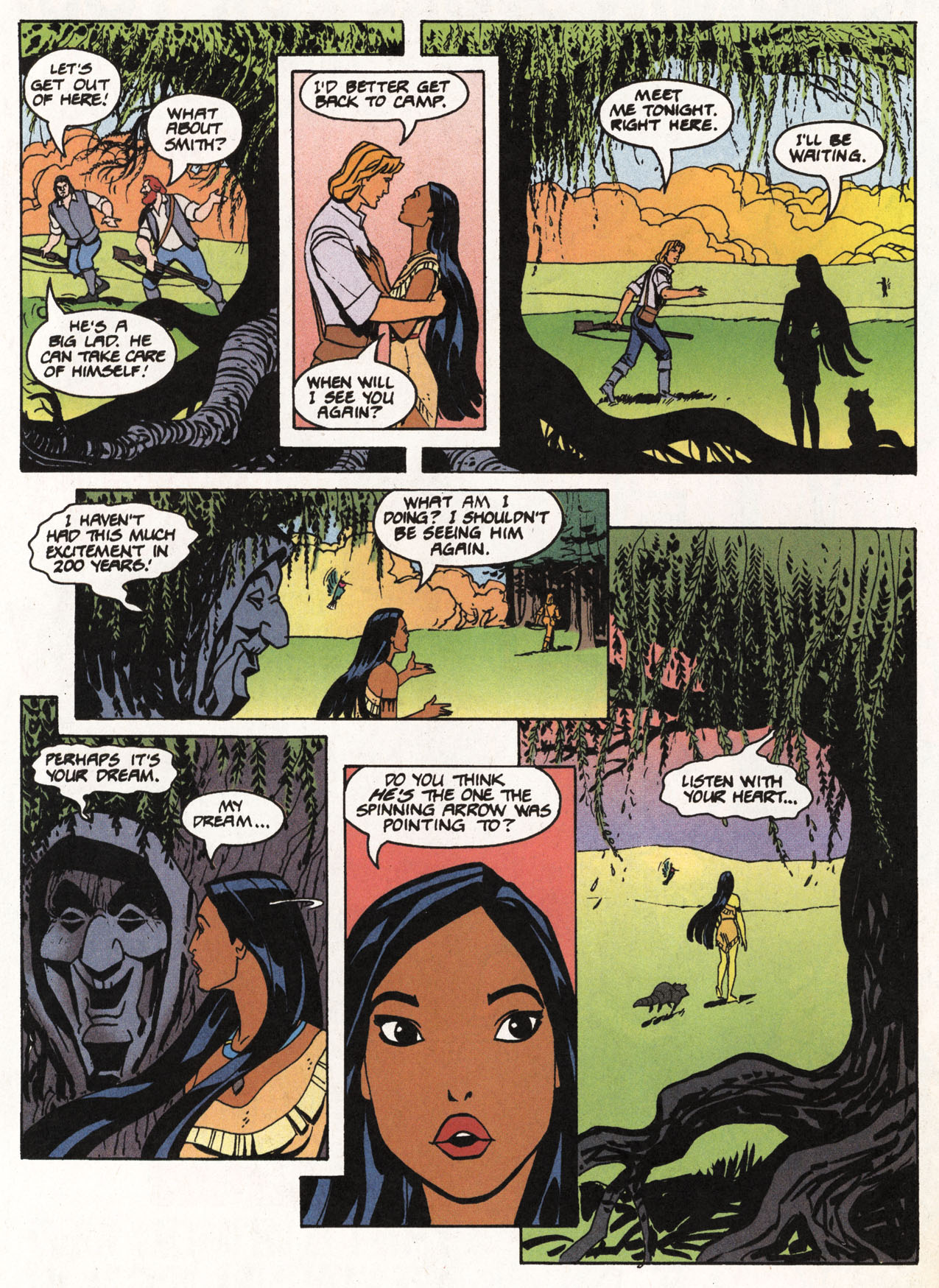 Read online Disney's Pocahontas comic -  Issue #2 - 11
