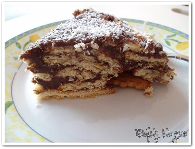 Bisküvili Pasta Mozaik Pasta