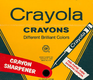 Crayons with Sharpener, Box of 64 