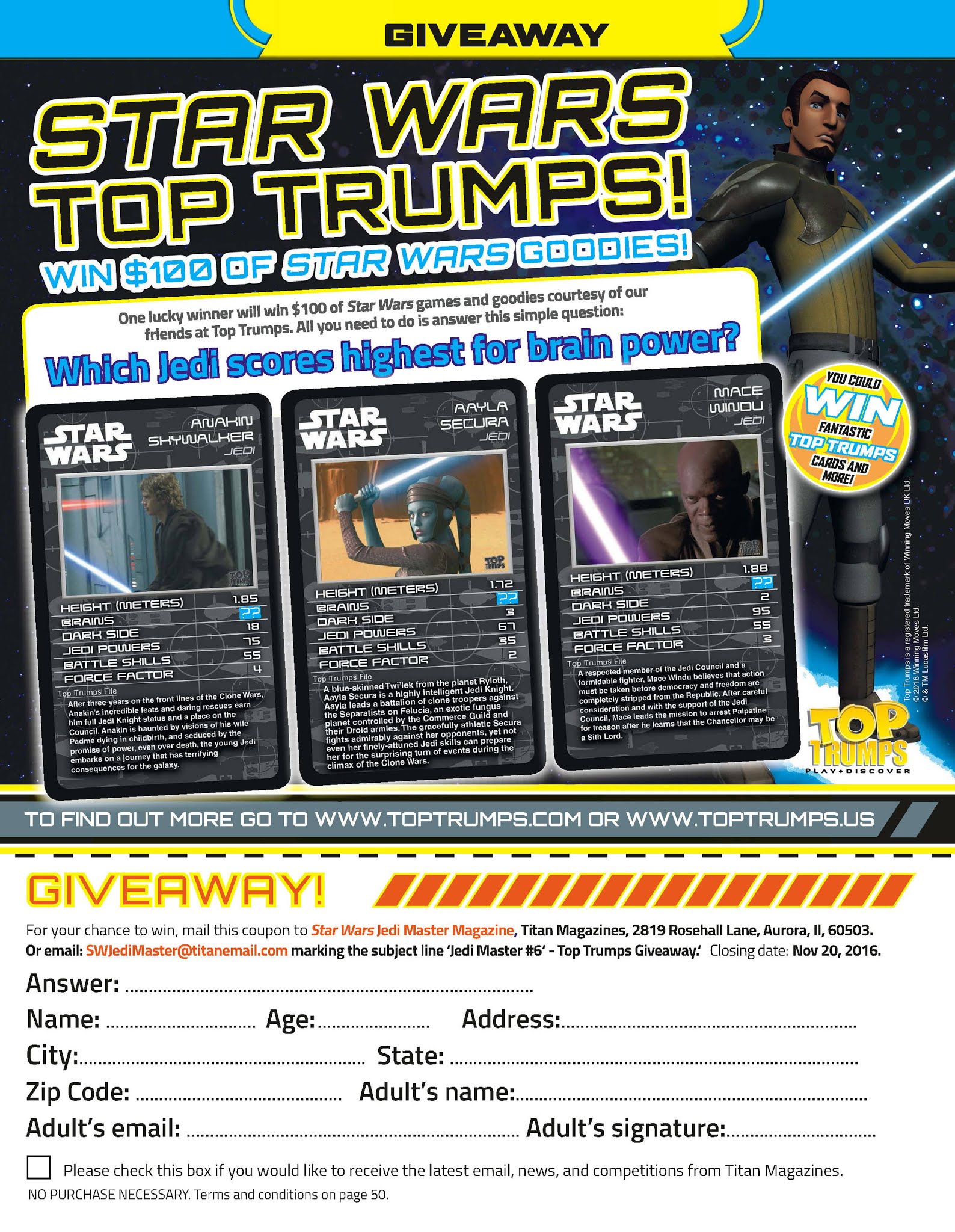 Read online Star Wars Jedi Master Magazine comic -  Issue #6 - 28