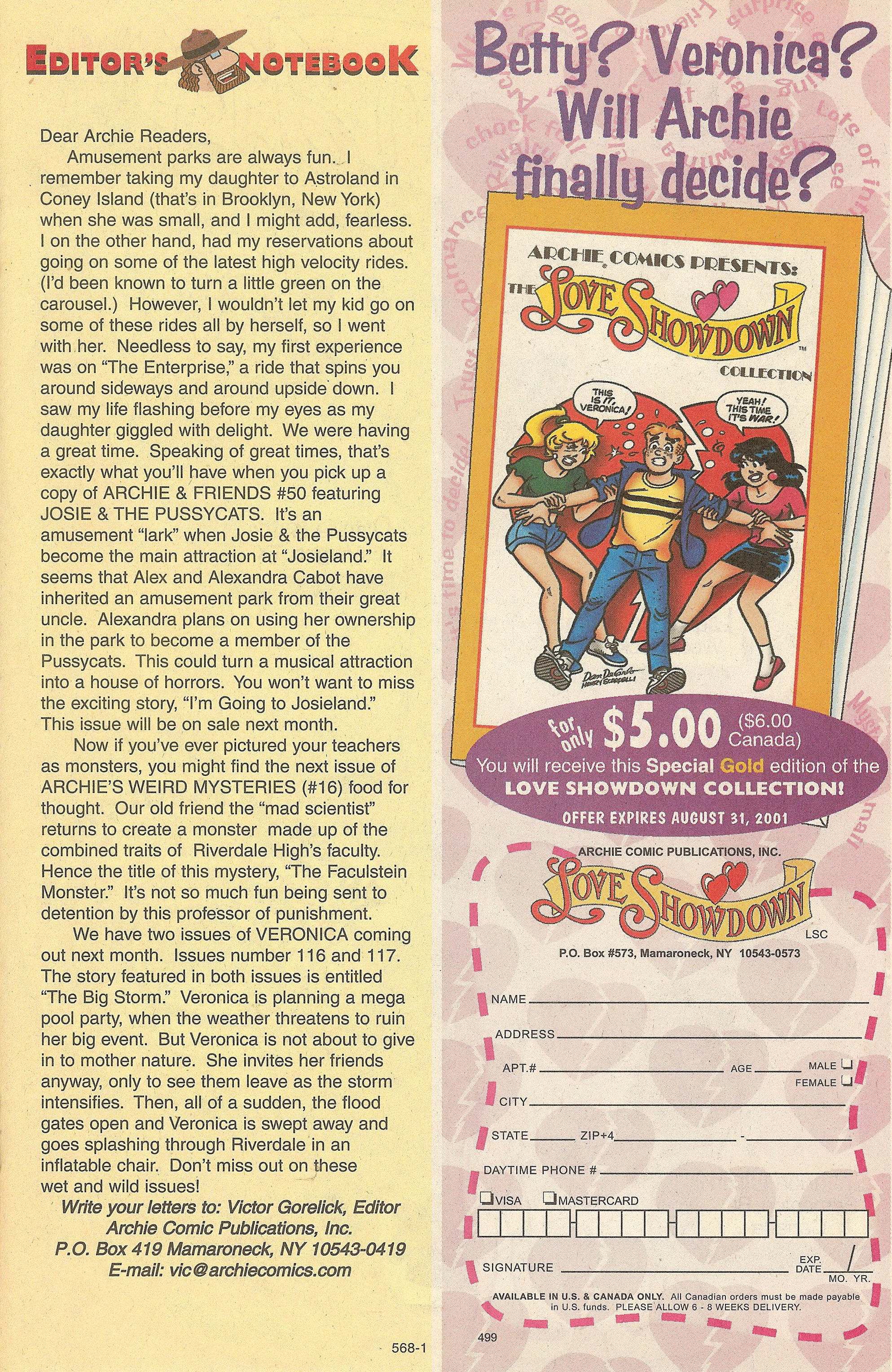 Read online Betty and Veronica (1987) comic -  Issue #164 - 19