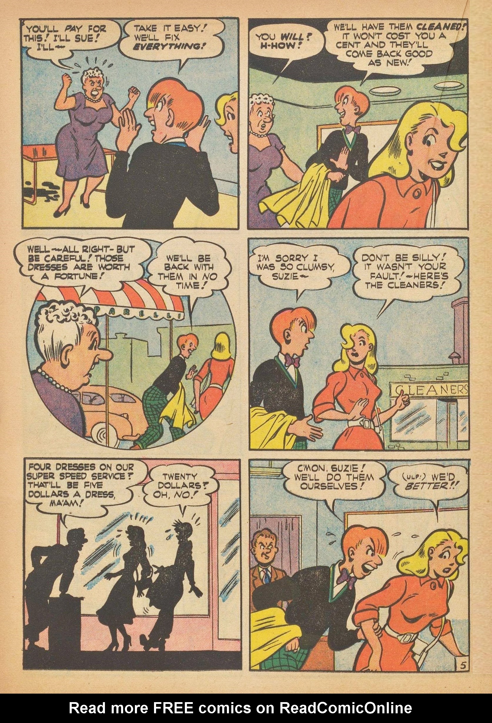 Read online Pep Comics comic -  Issue #75 - 22