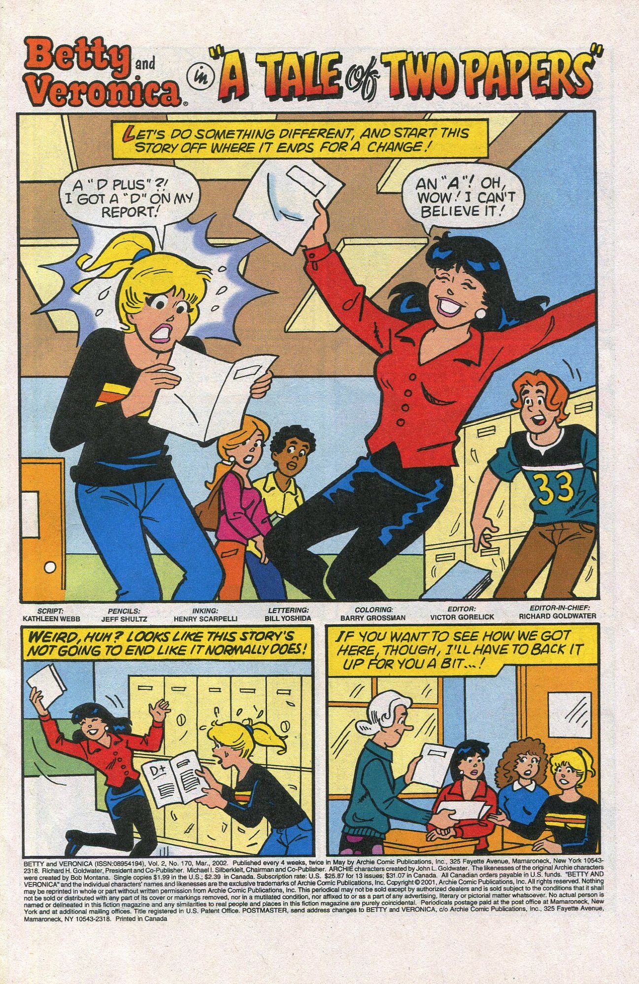 Read online Betty and Veronica (1987) comic -  Issue #170 - 3