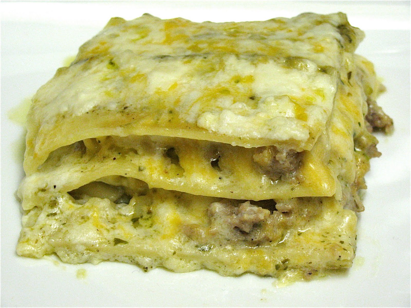 PASSION ON THE STOVE TOP Pesto Turkey Lasagna