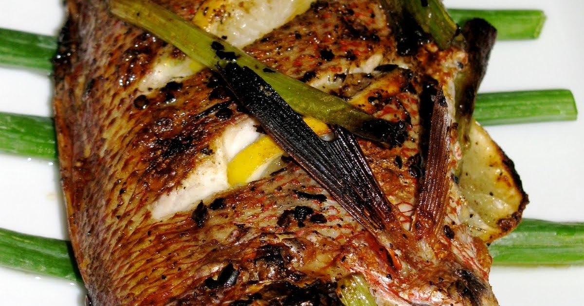 PASSION ON THE STOVE TOP: Bahamian Style Whole Broiled Red Snapper