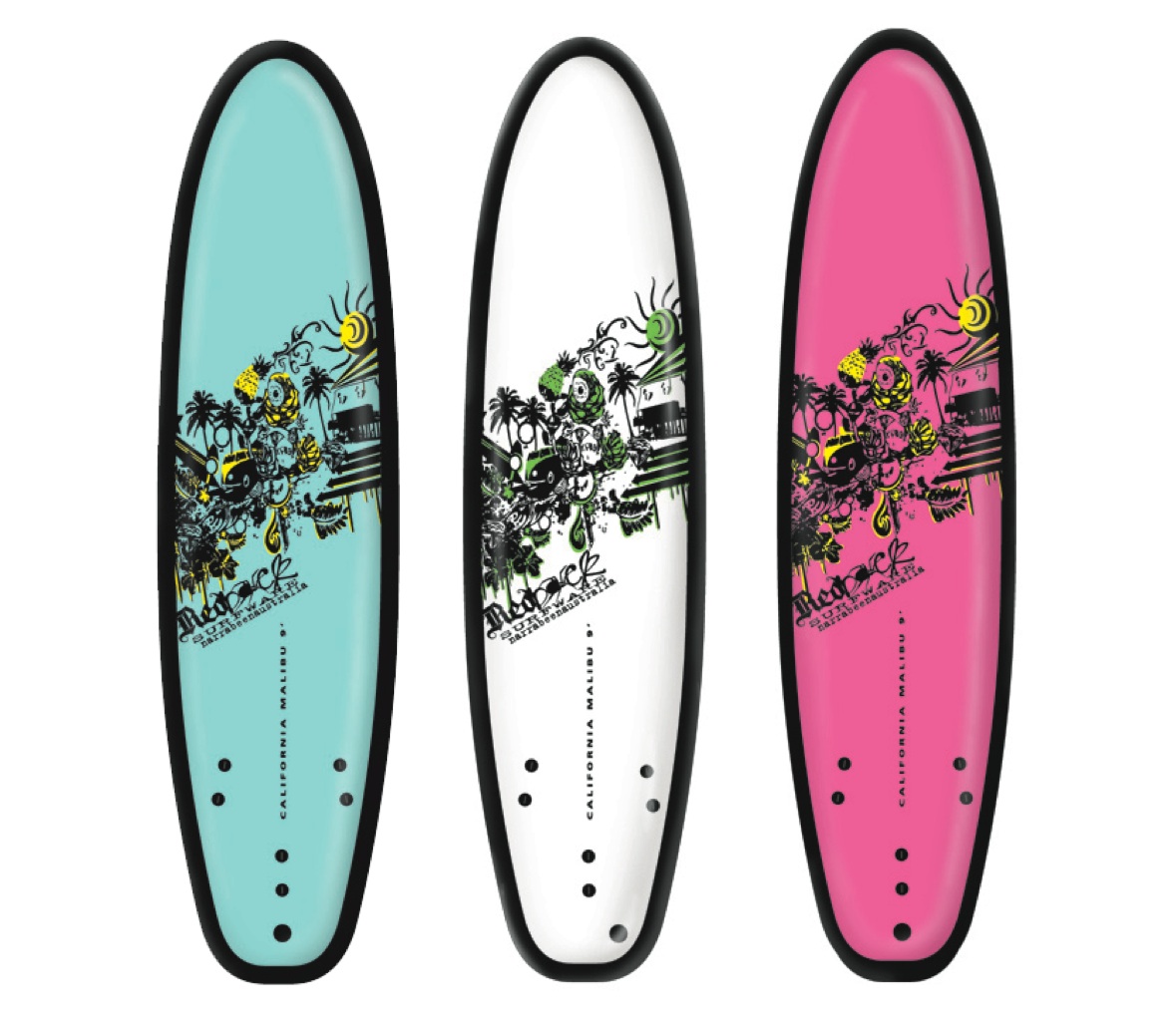 Graphic Design and Art Direction California Longboards