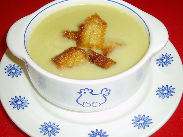  CREMA LIGTH DE CALABACIN Y PUERROS 