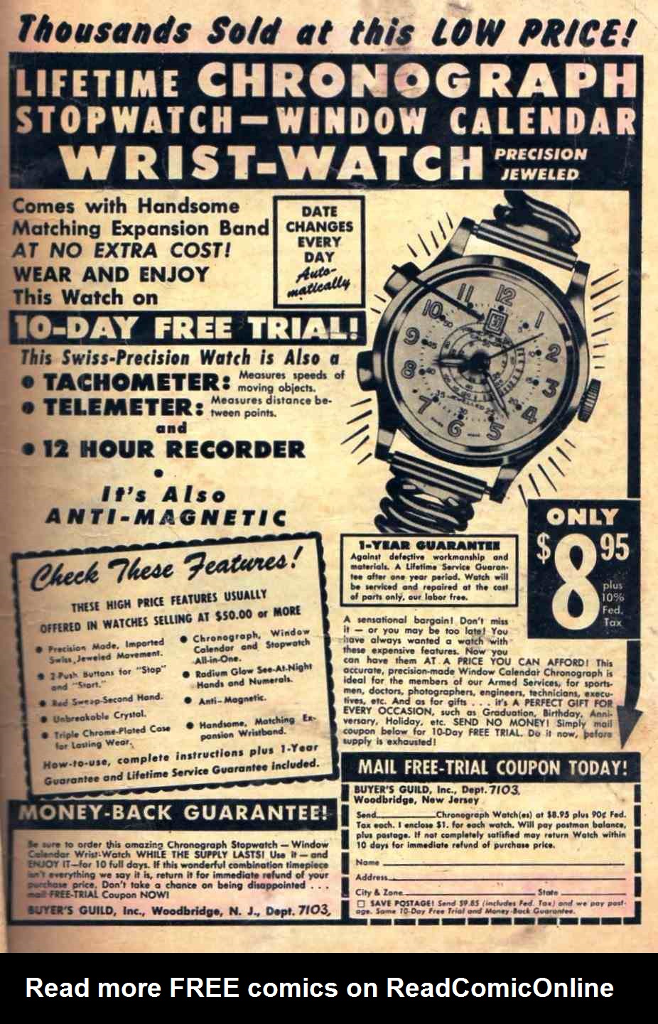 Read online Weird Mysteries (1952) comic -  Issue #10 - 35