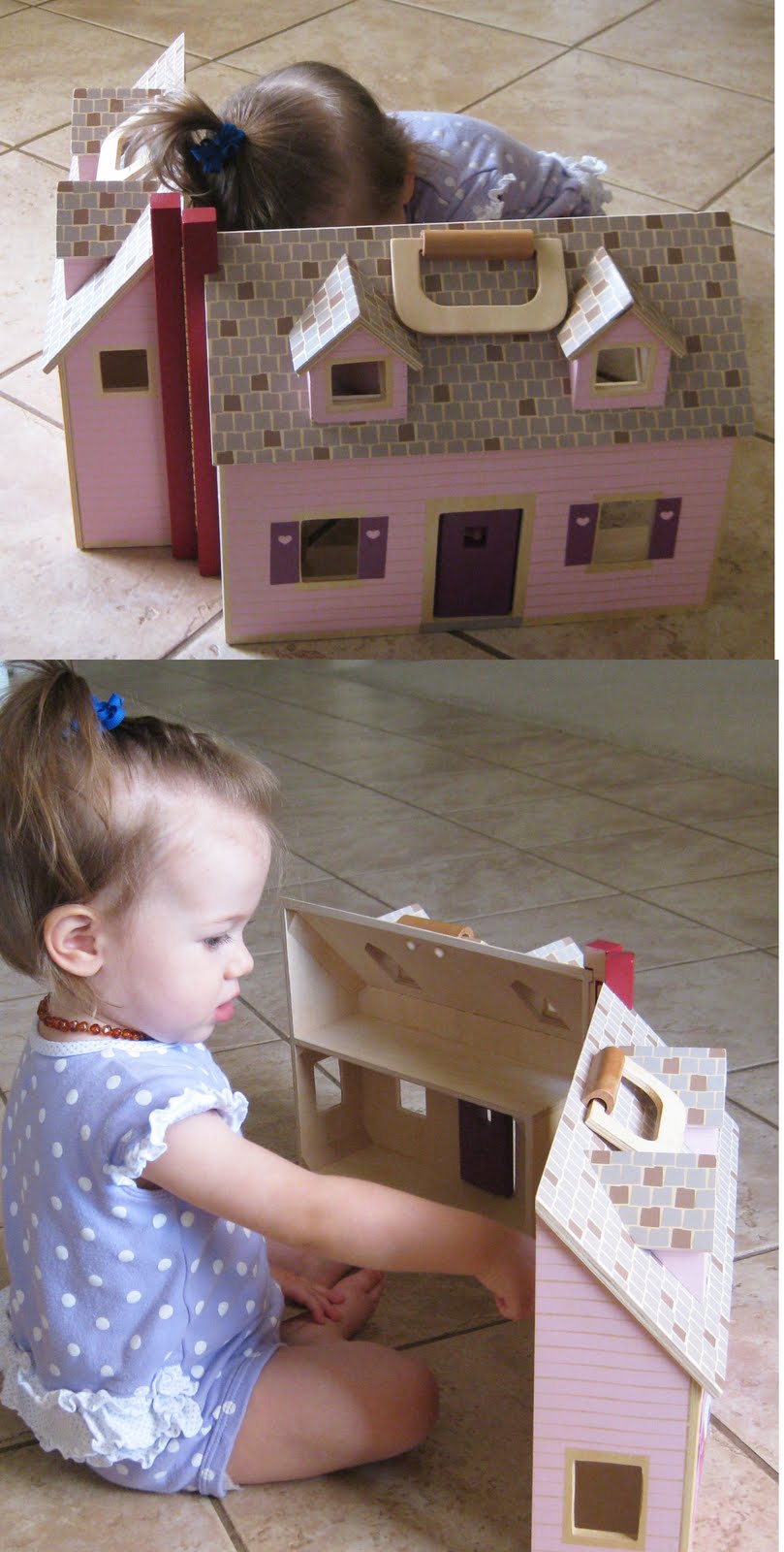 Dolly Donations Doll House Toy Review!