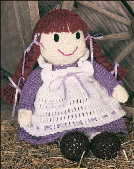 Free 18&quot; Doll Granny Poncho Pattern - FREE Crochet Patterns