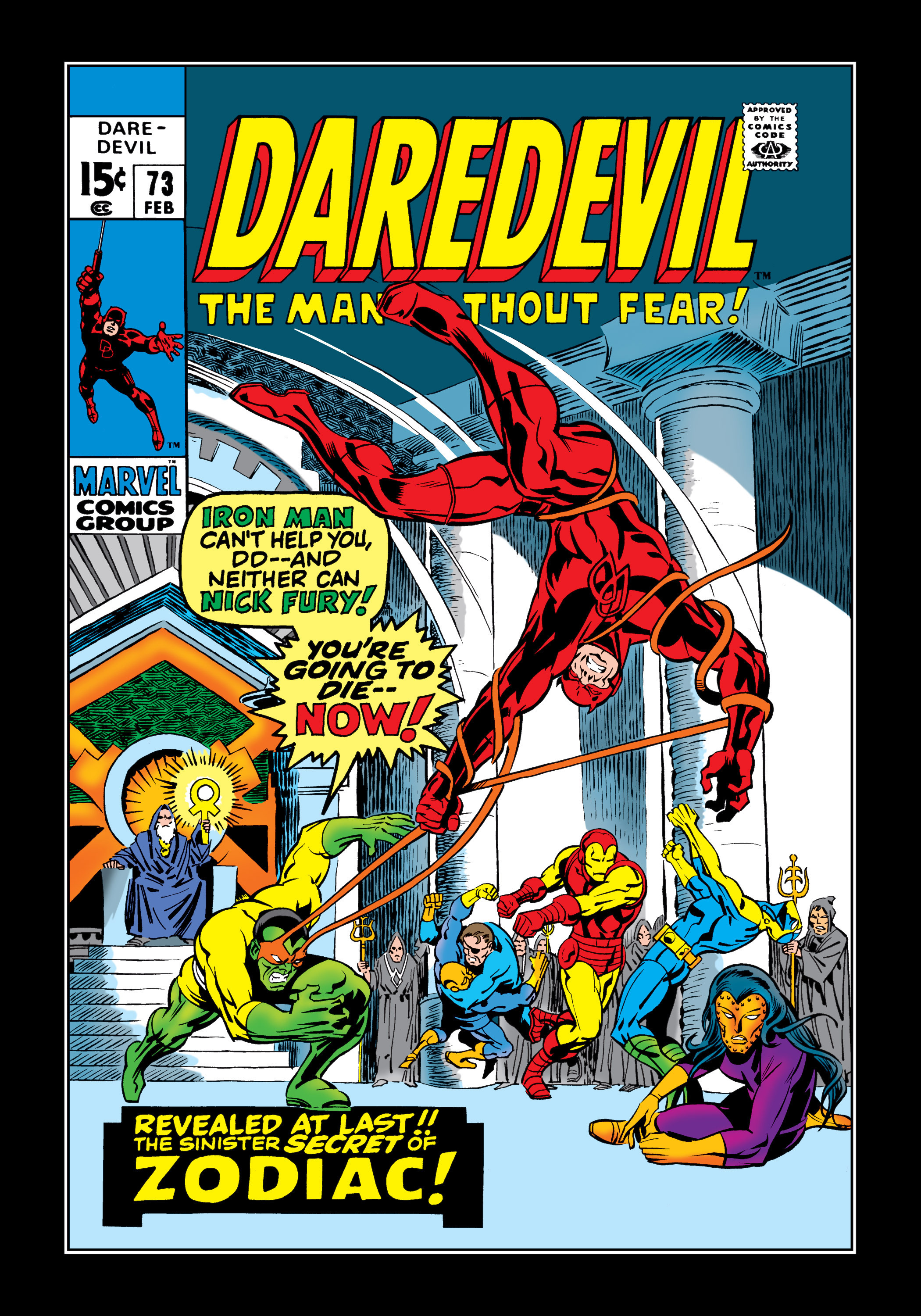 Read online Marvel Masterworks: Daredevil comic -  Issue # TPB 7 (Part 3) - 7