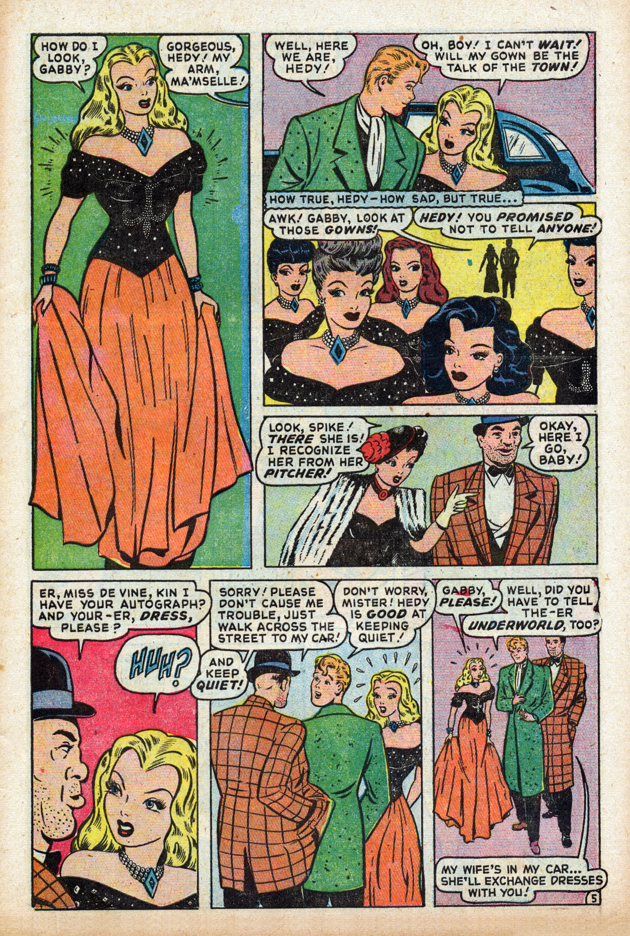 Read online Comedy Comics (1948) comic -  Issue #3 - 8