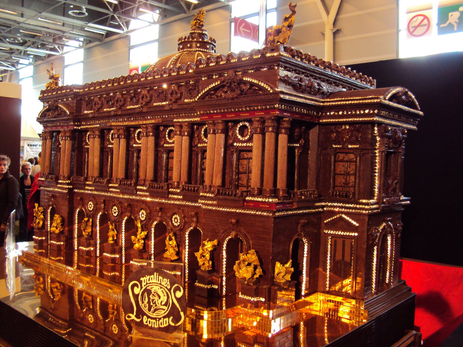 Chocolate Waterfalls Salon du Chocolat, Paris, Oct 2009
