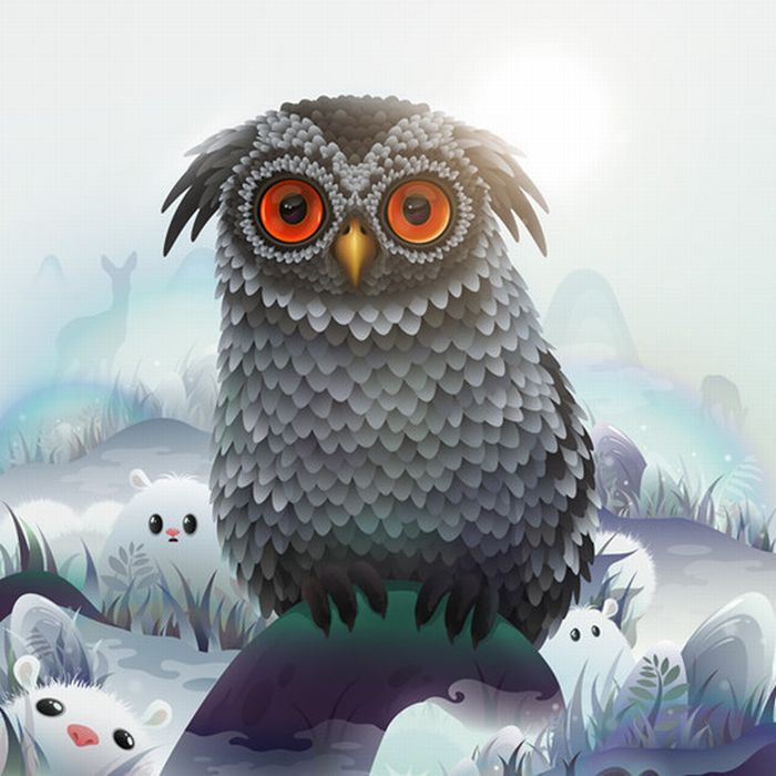 weird strange & freaky cool animal art